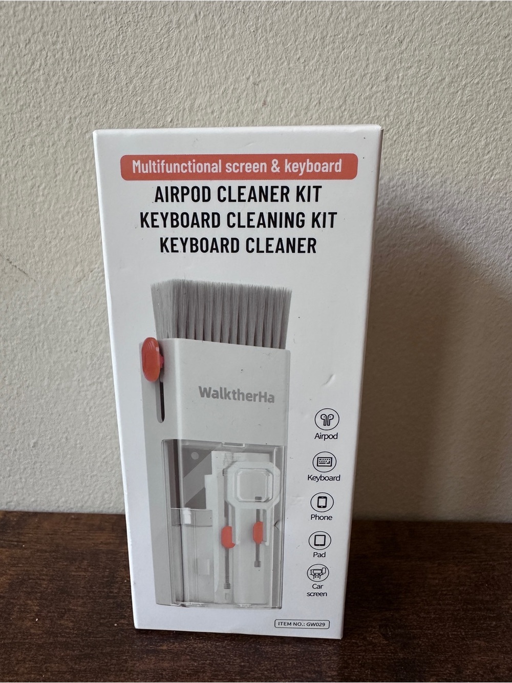 WalktherHa 5-in-1 Electronics Cleaning Kit Keyboard Cleaner Airpod Screen GW029